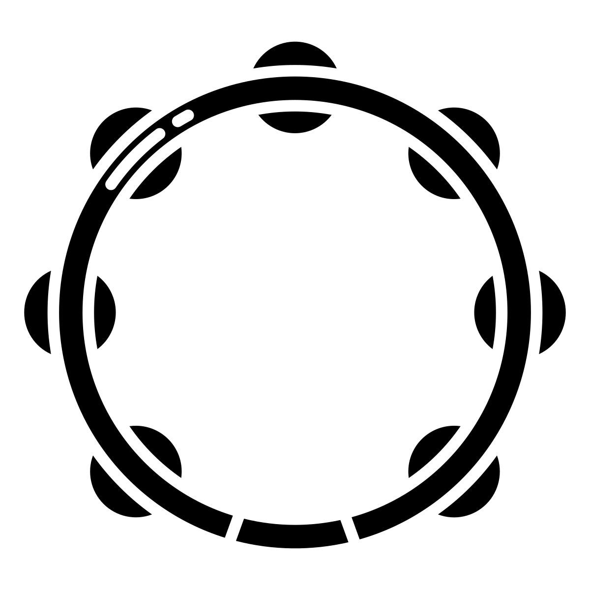 tambourine icon