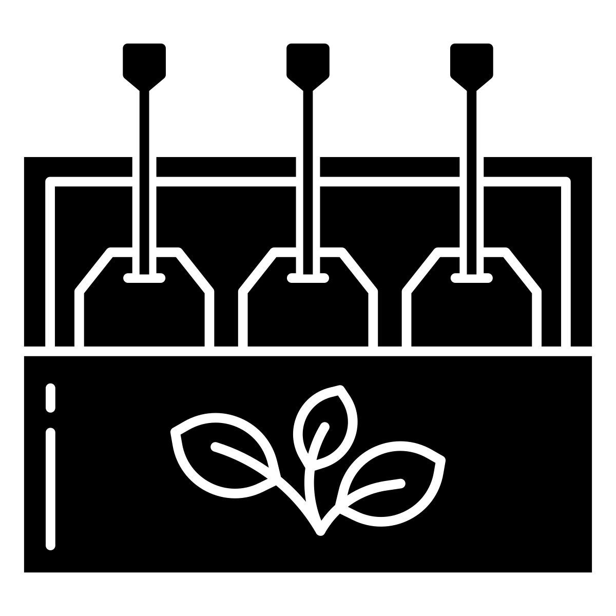 scatola per bustine di tè icon
