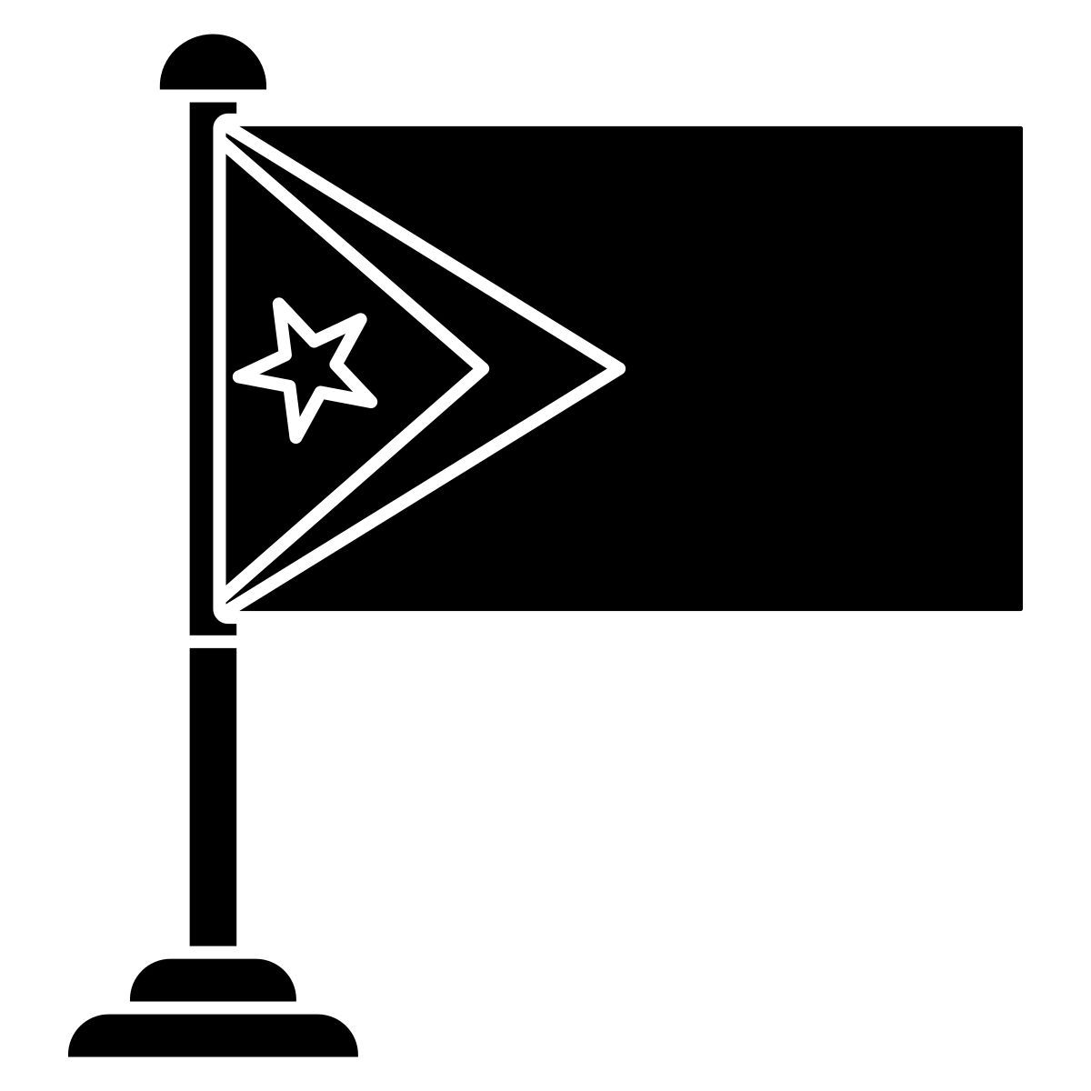 timor leste flag icon