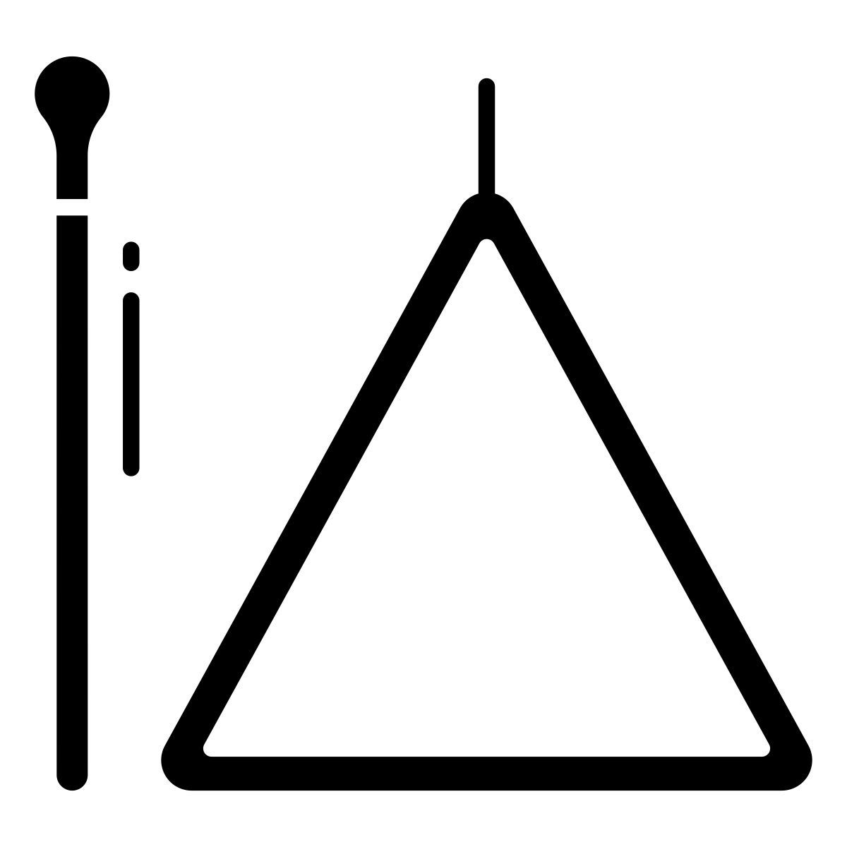 musikalisches dreieck icon