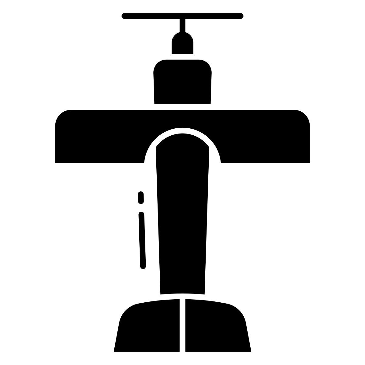 wooden plane toy icon