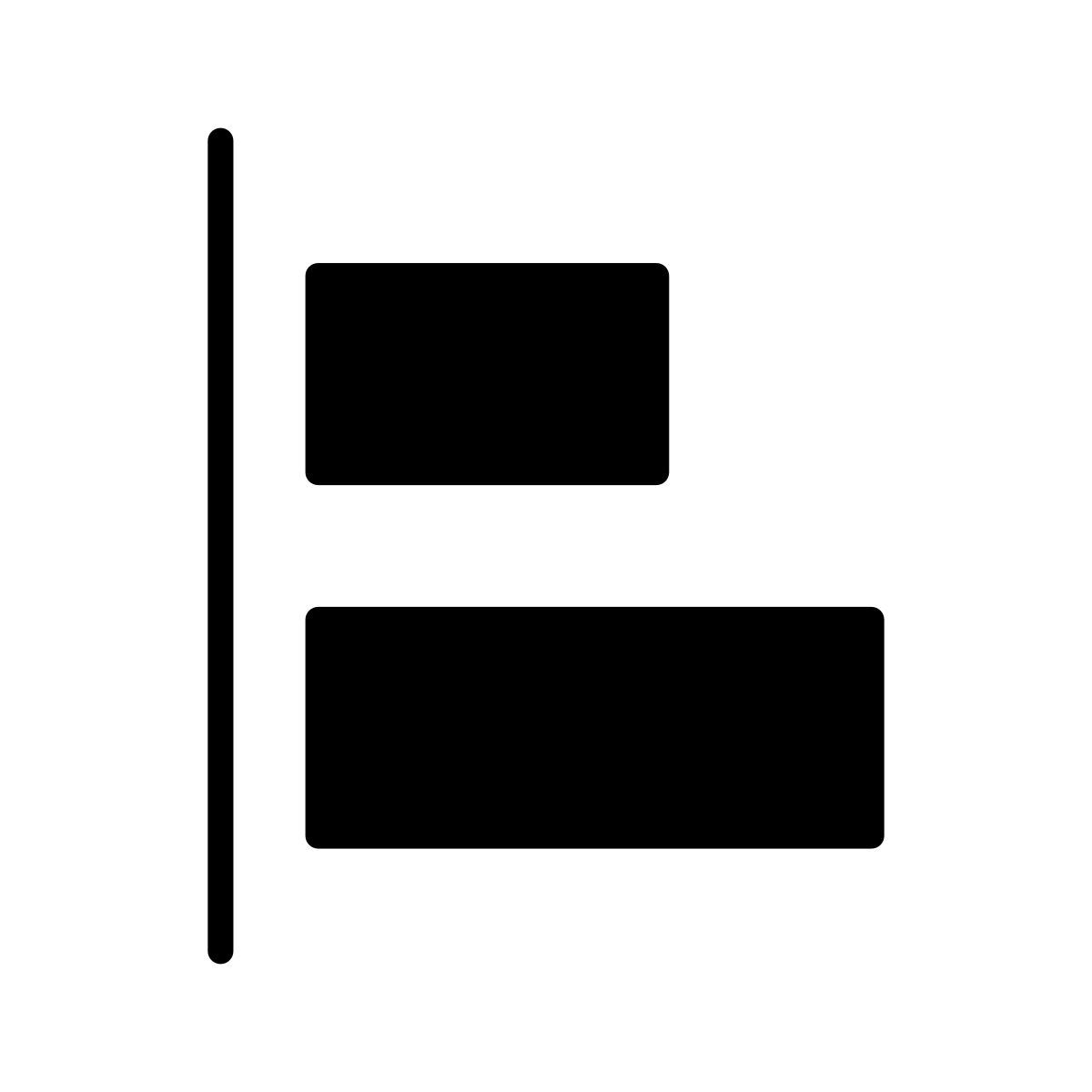 align left icon