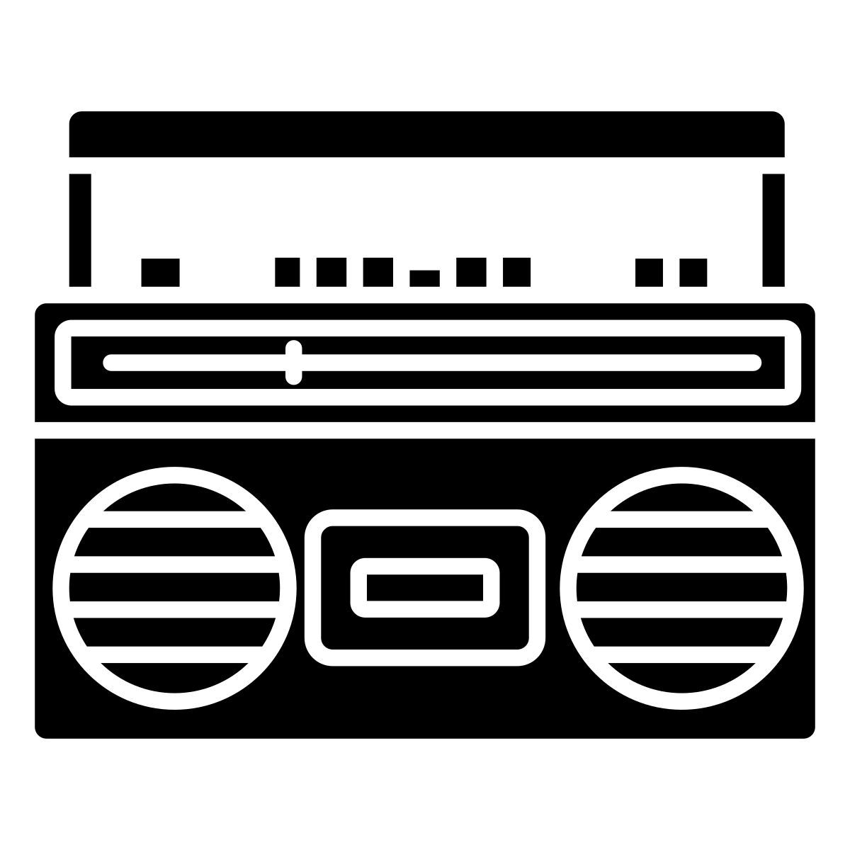 stereo portatile icon