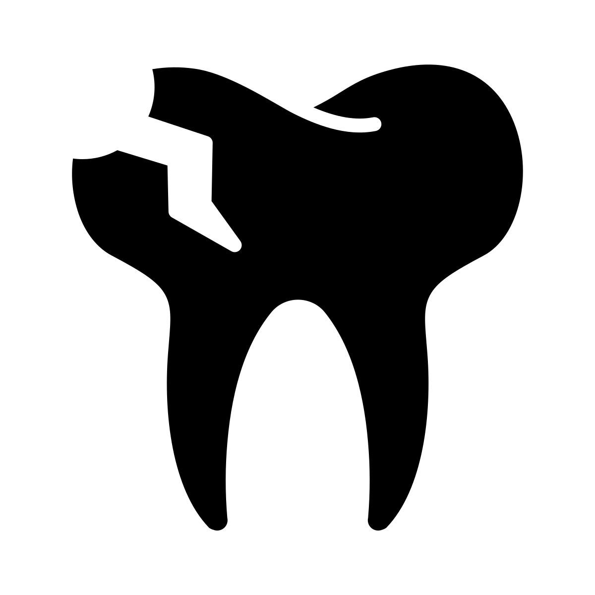 dent cassée icon