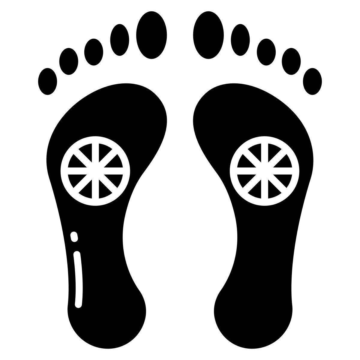 buddhas footprint icon