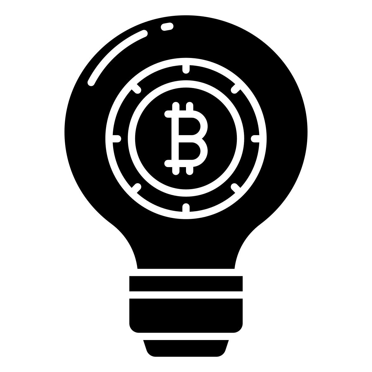 bitcoin innovation icon