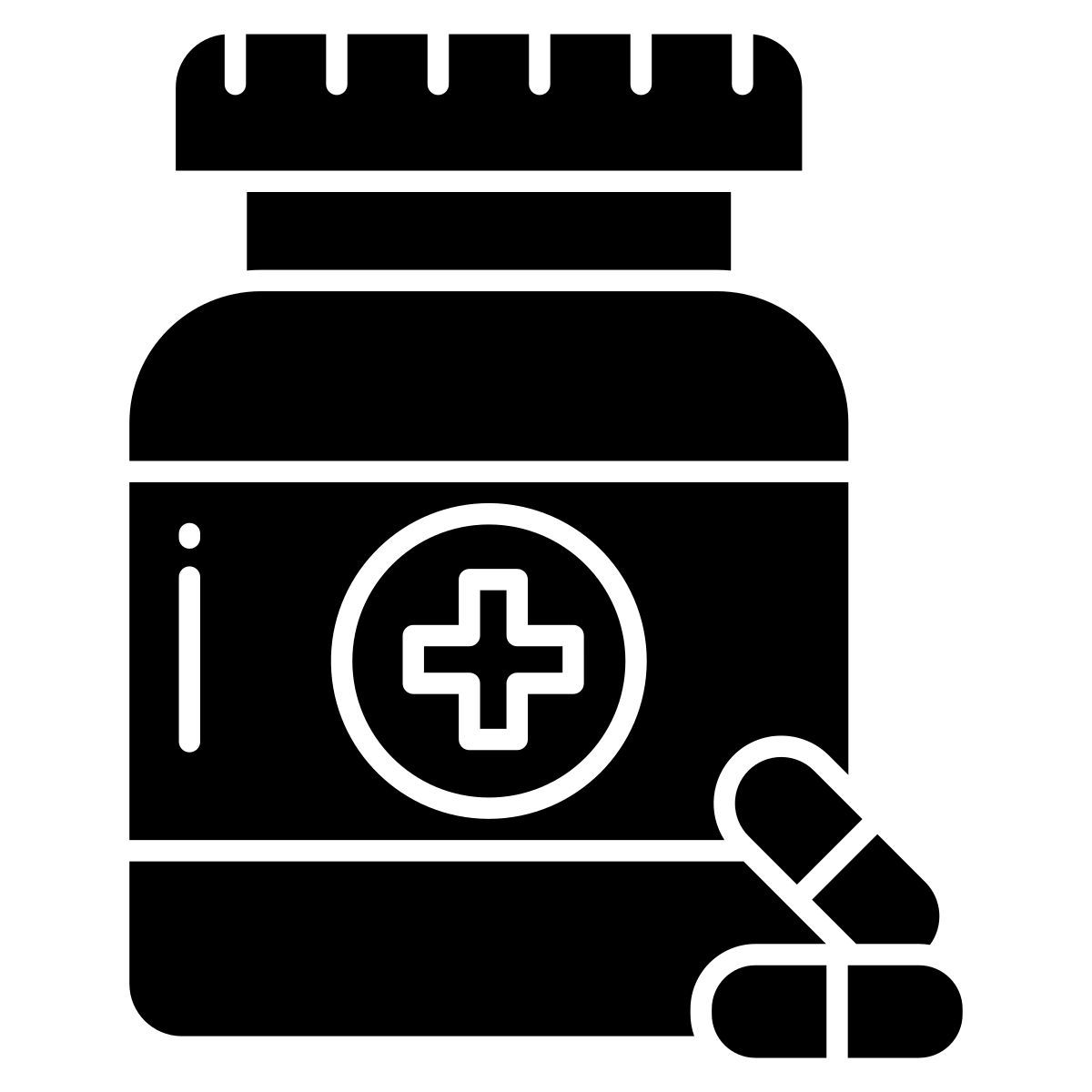 cápsulas externas estilo de vida saludable icongeek26 glifo icongeek26 icon