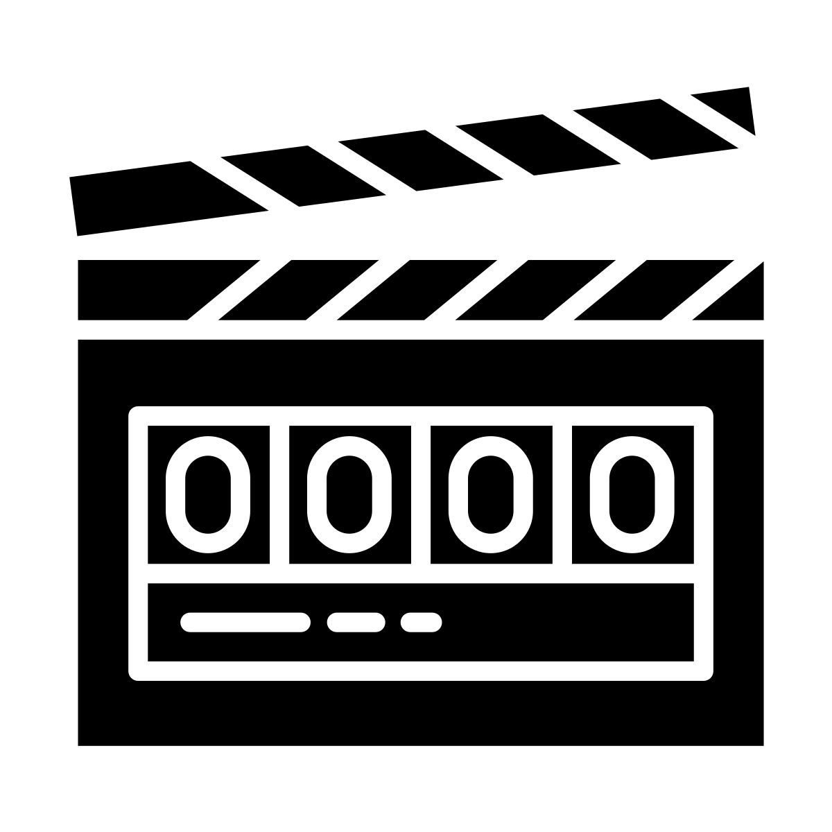 clapperboard icon