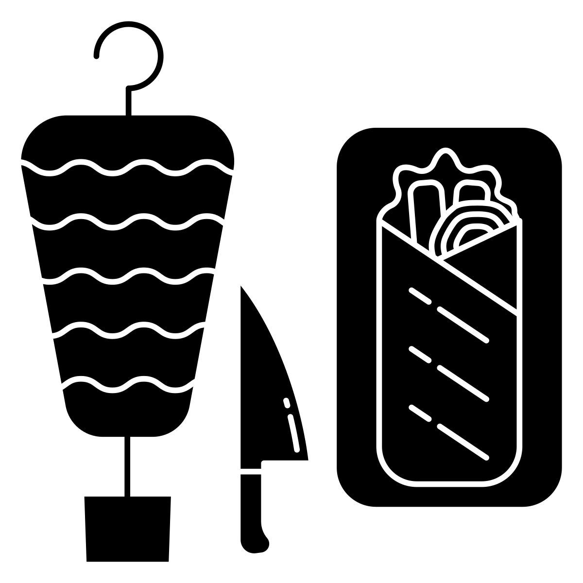 doner kebab icon