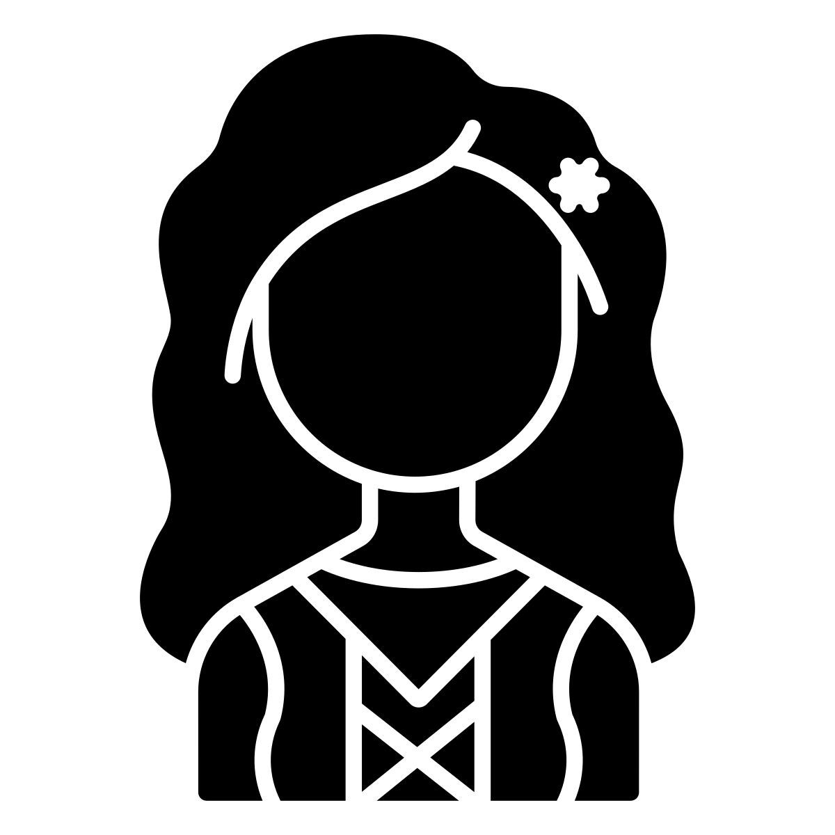 dutch woman icon