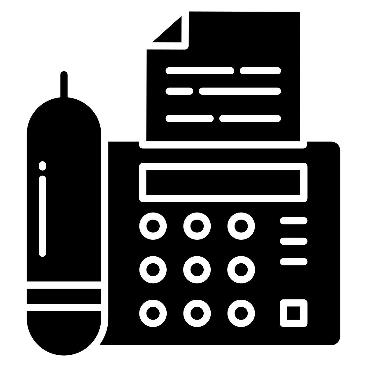fax icon