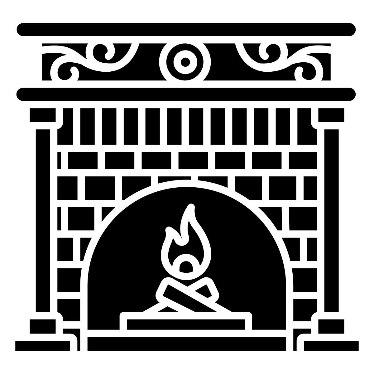 fireplace icon