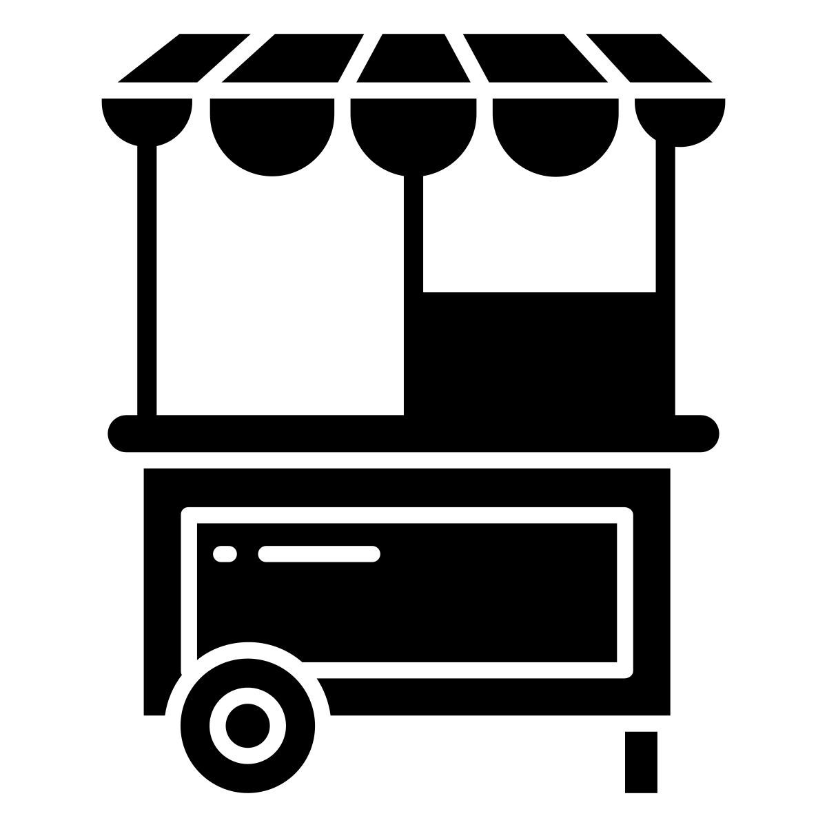 food cart icon