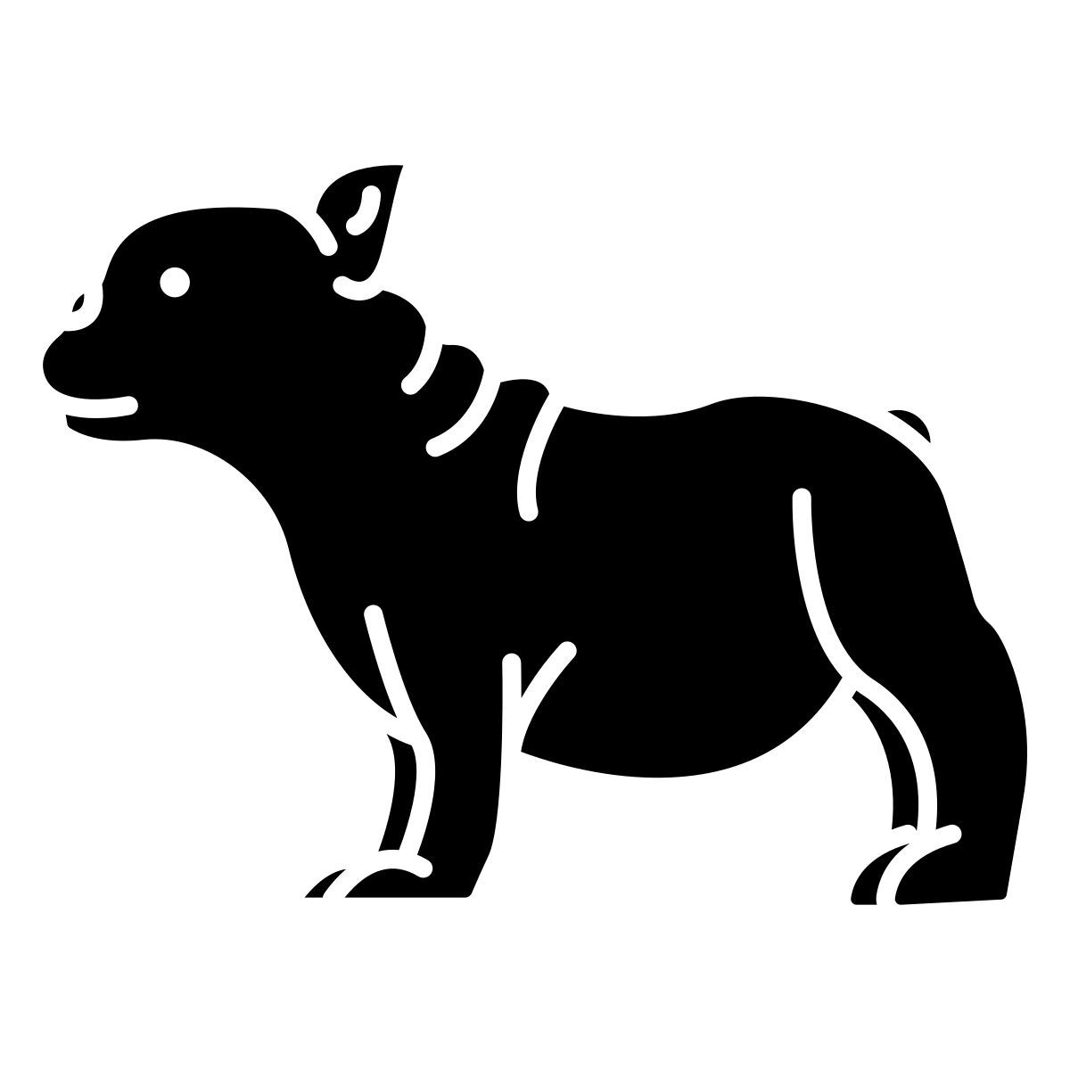 french bulldog icon