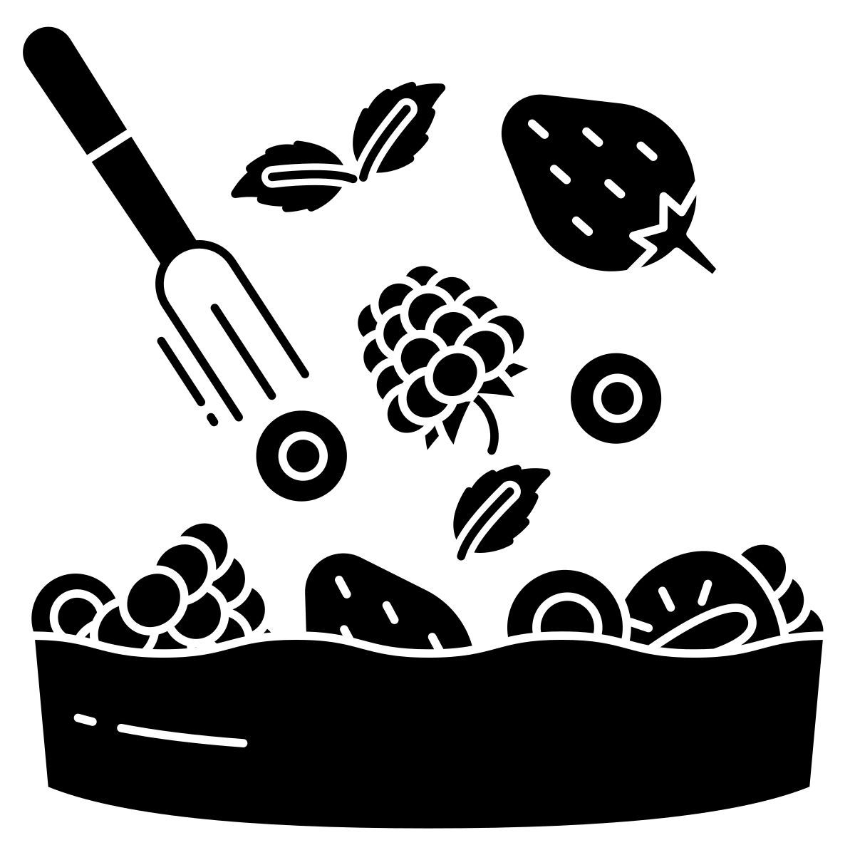fruit bowl icon