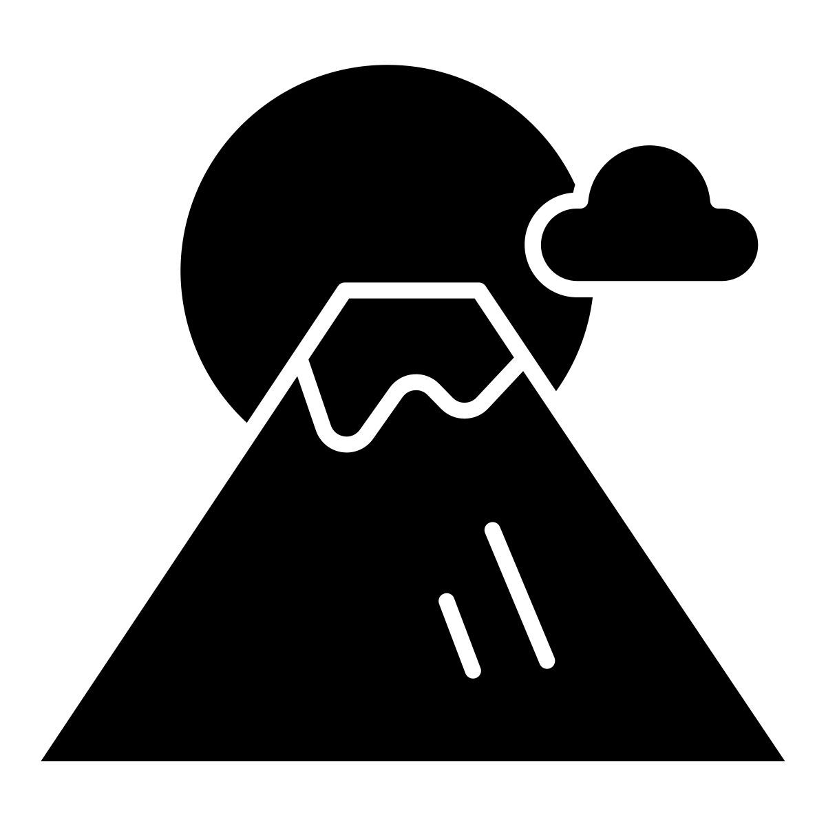 fuji mountain icon