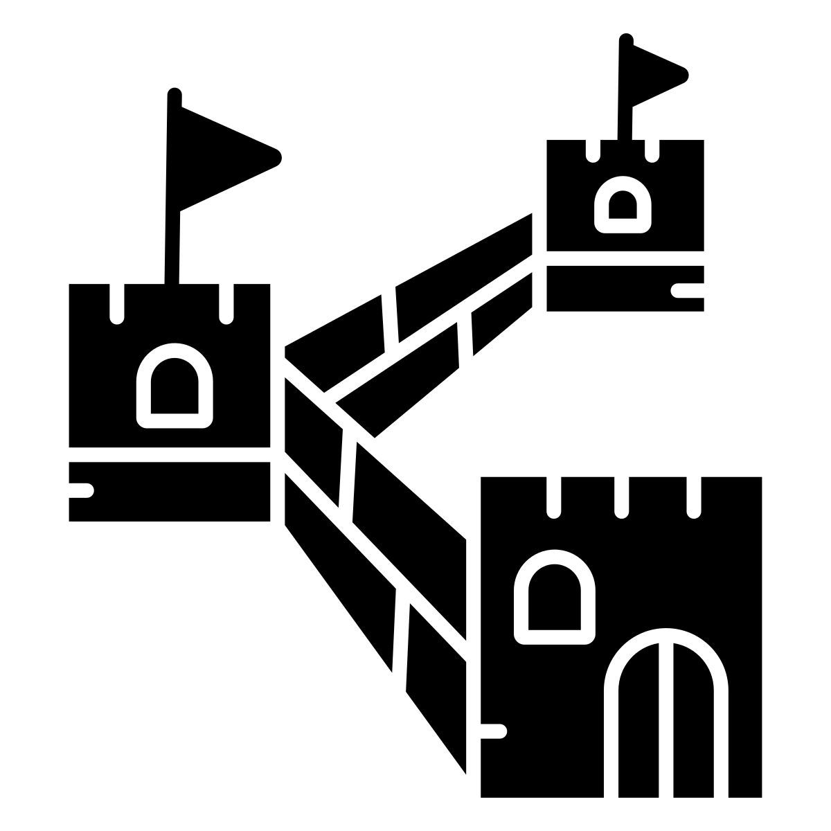 great wall of china icon