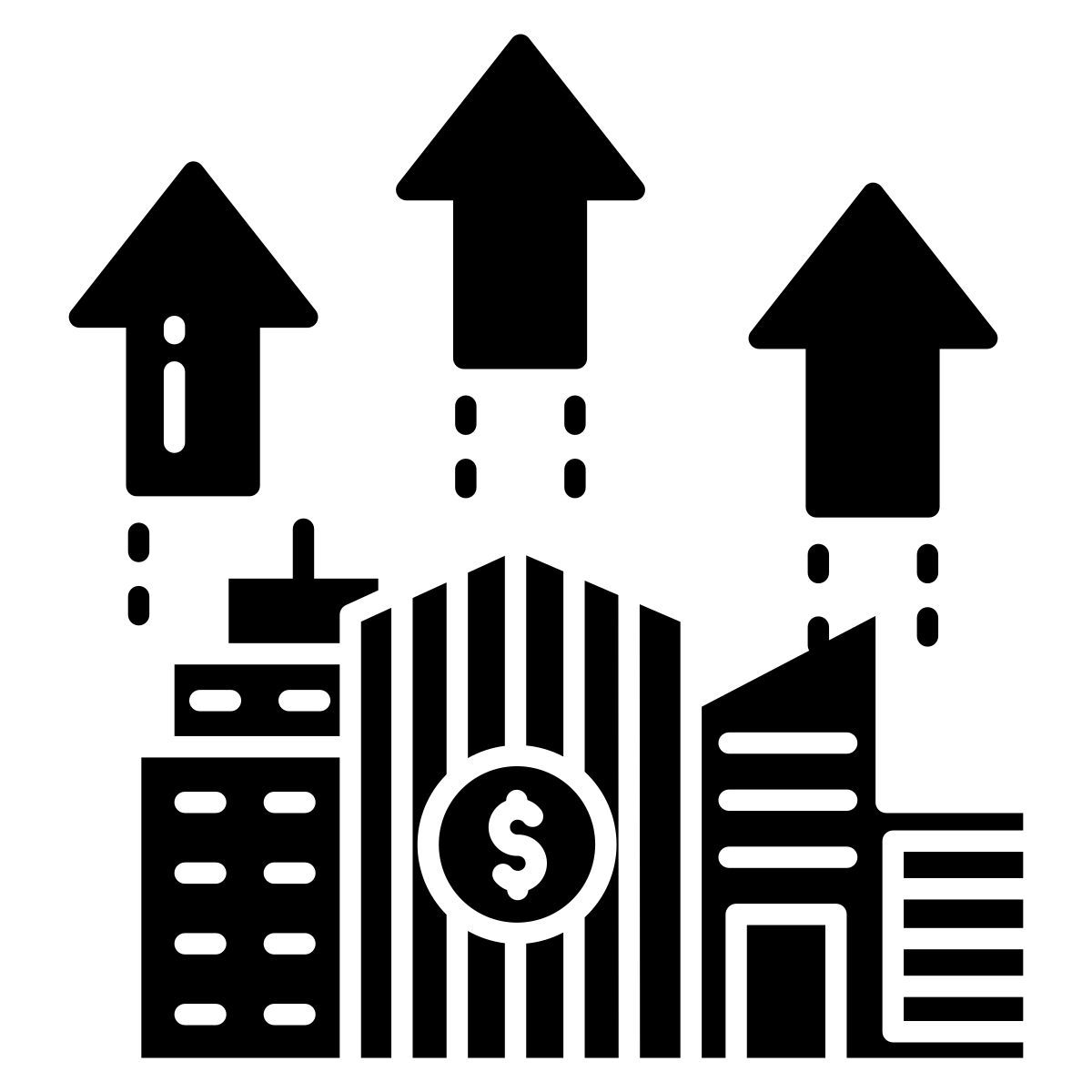 financial growth icon