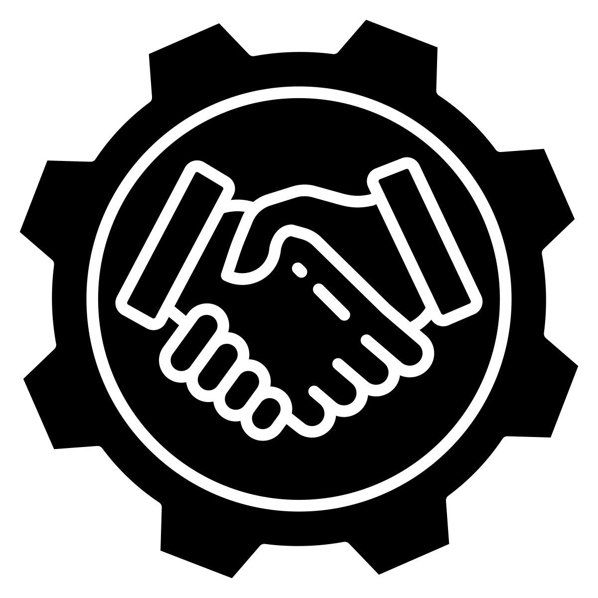 Poignée de main icon