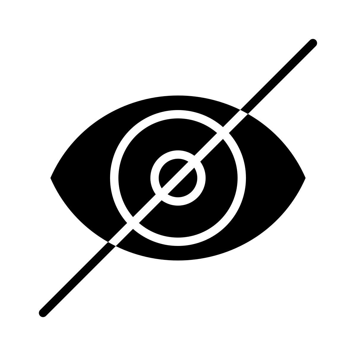 hide icon