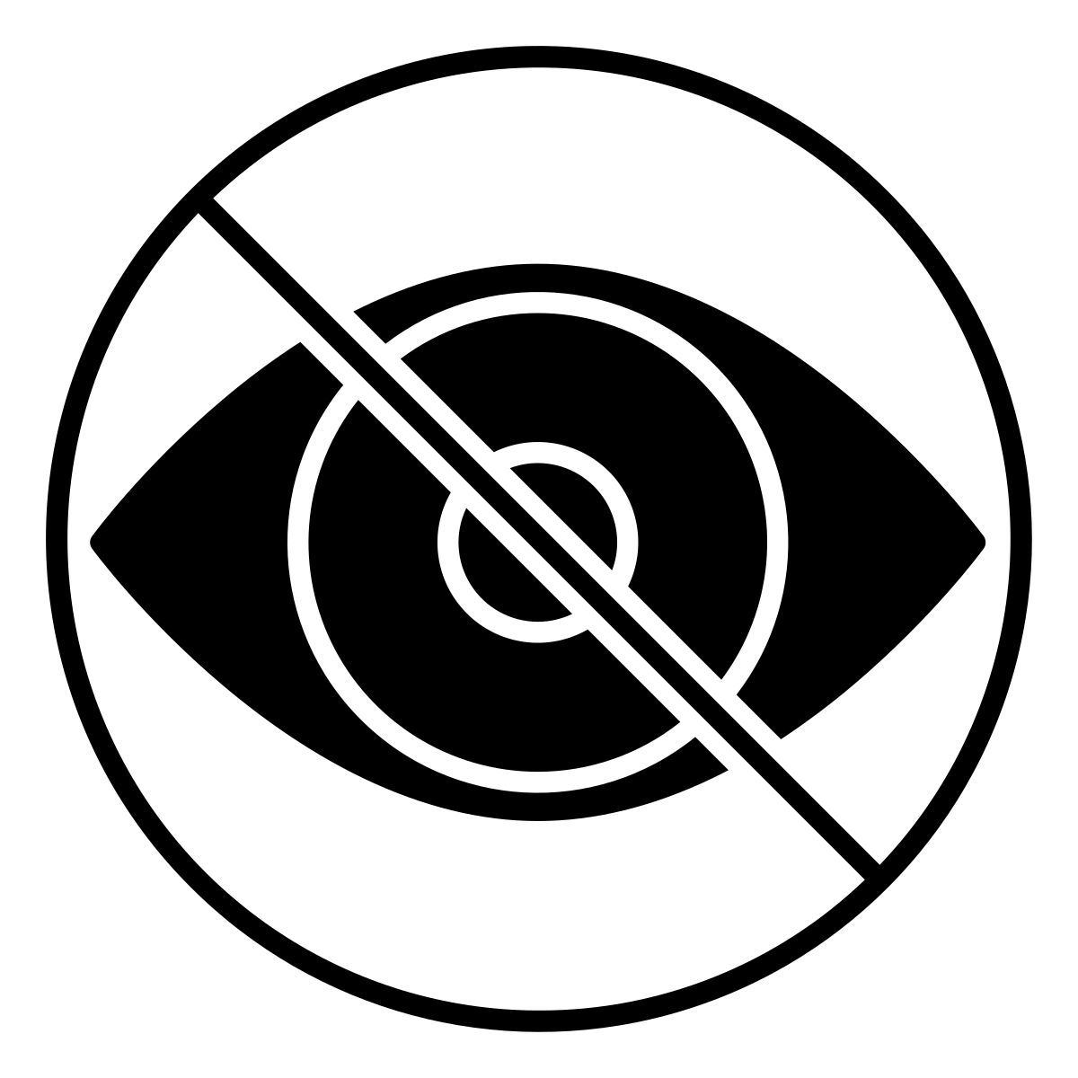 hide icon