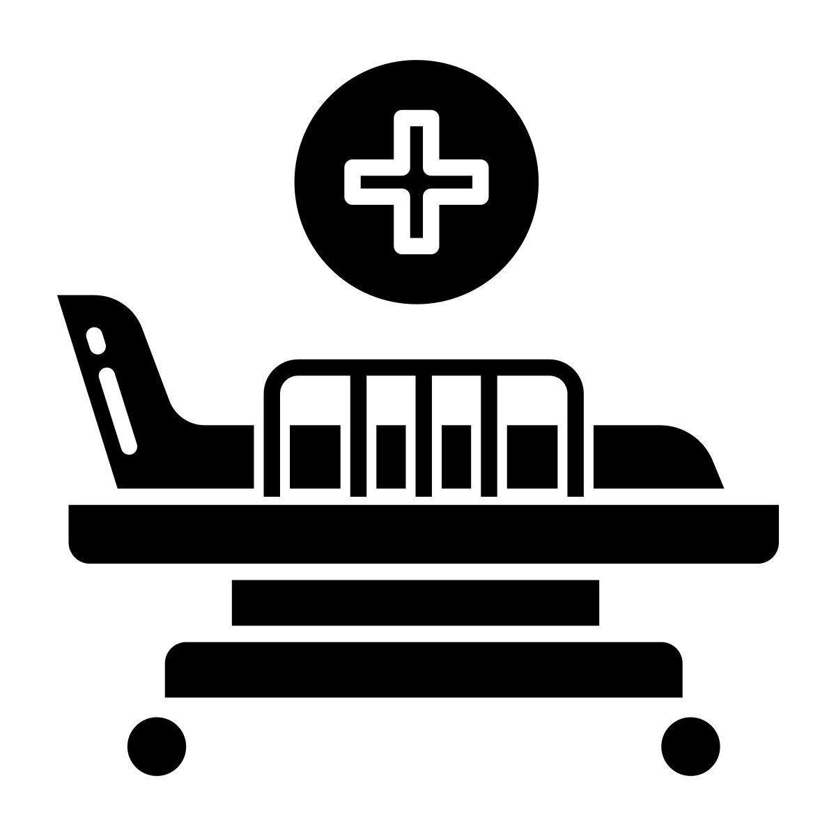 hospital bed icon
