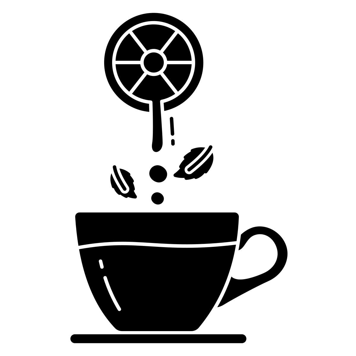 lemon tea icon