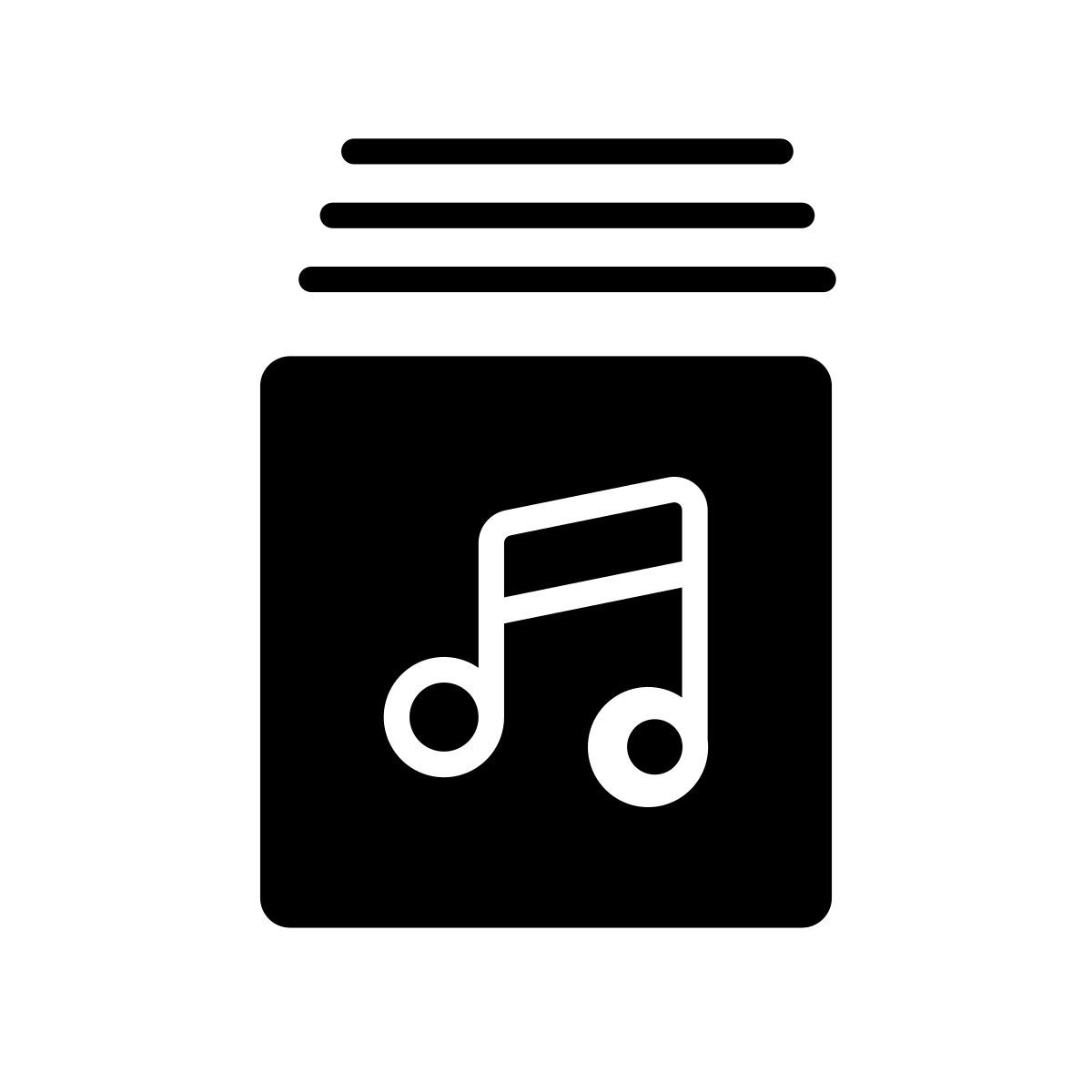 music files icon