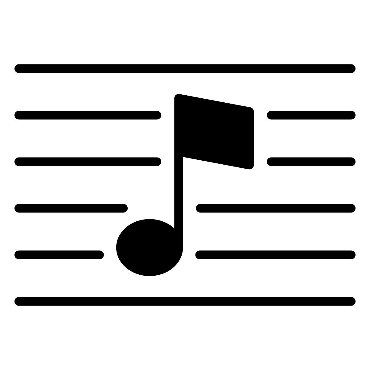 musiknote icon