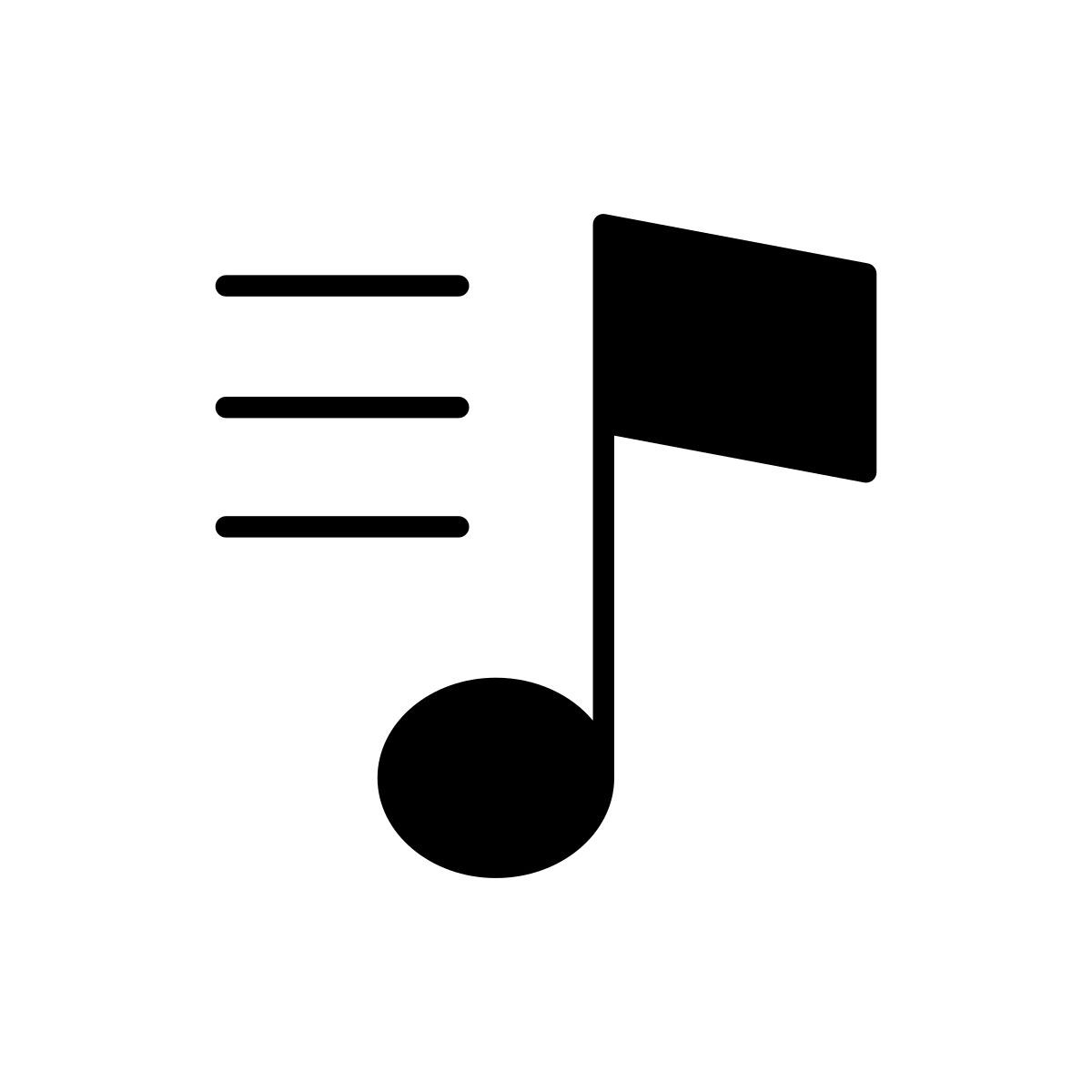 music note icon