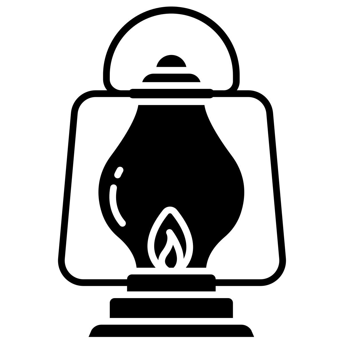oil lamp icon