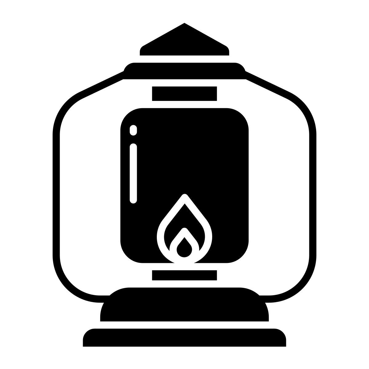 oil lamp icon