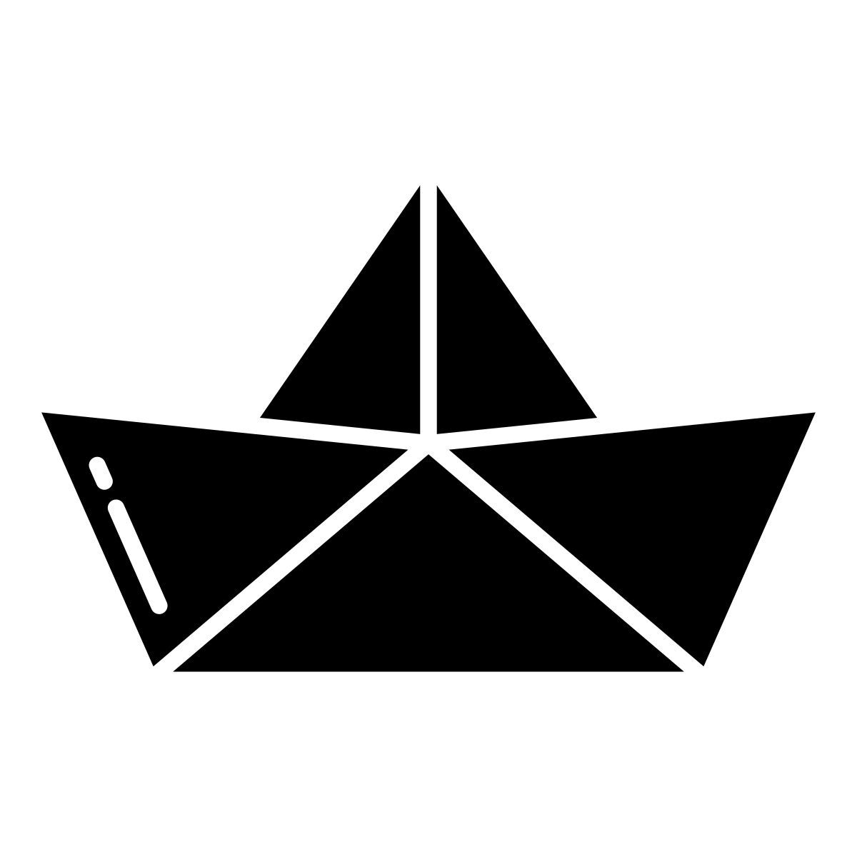 paper boat icon