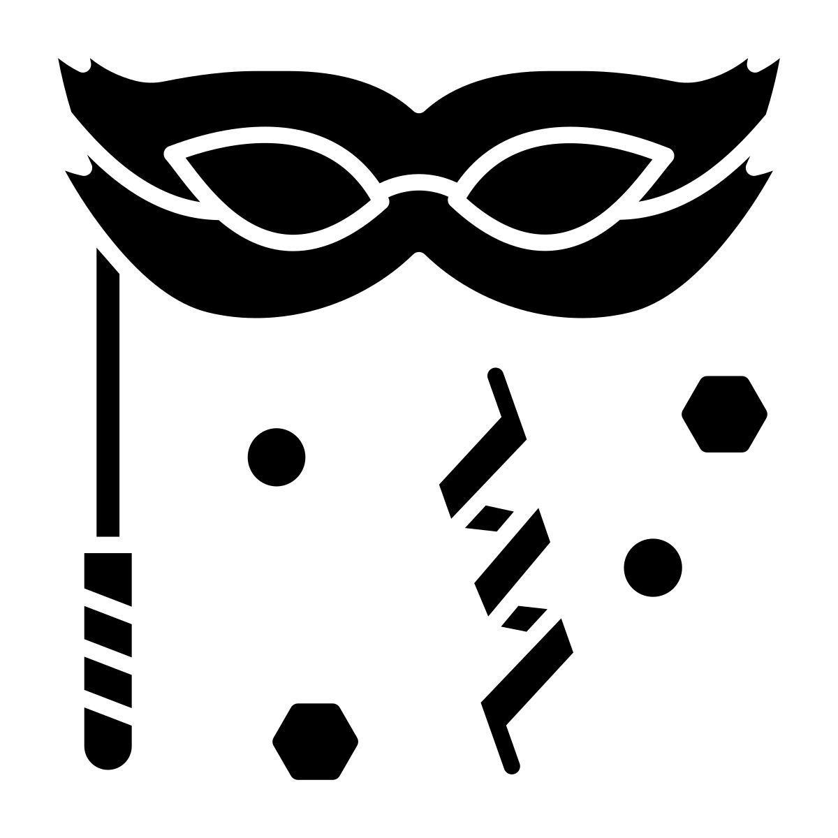 party mask icon