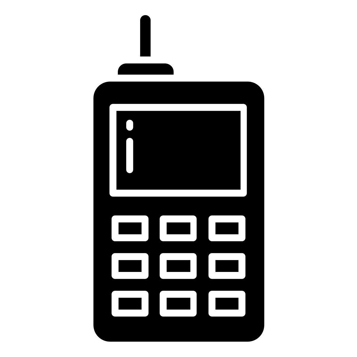 old cell phone icon
