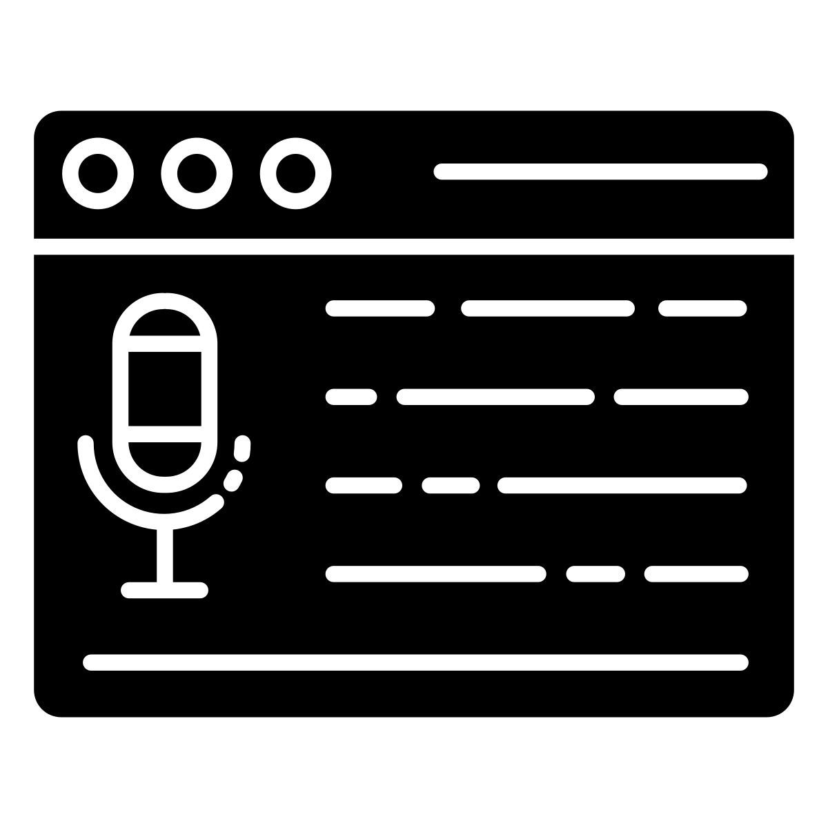 podcast icon