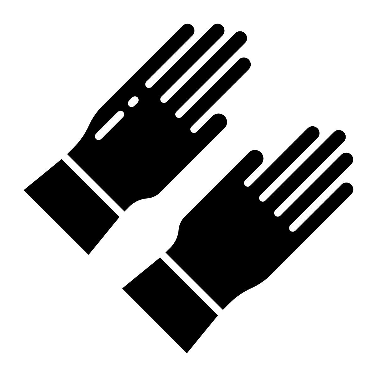 rubber gloves icon