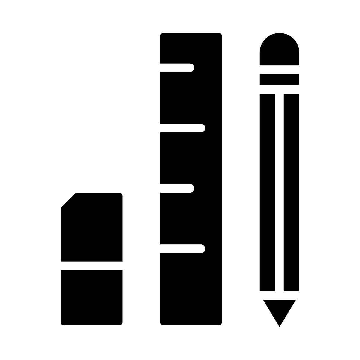 Materiale scolastico icon