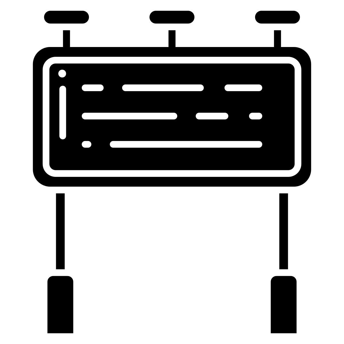 signboard icon