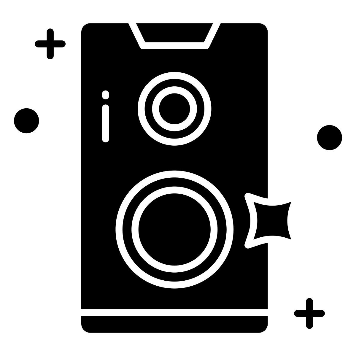 speaker box icon