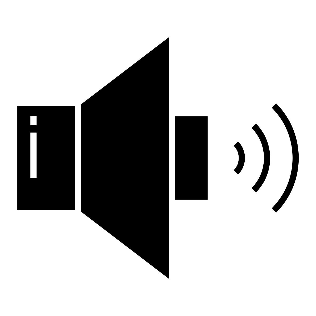 speaker icon