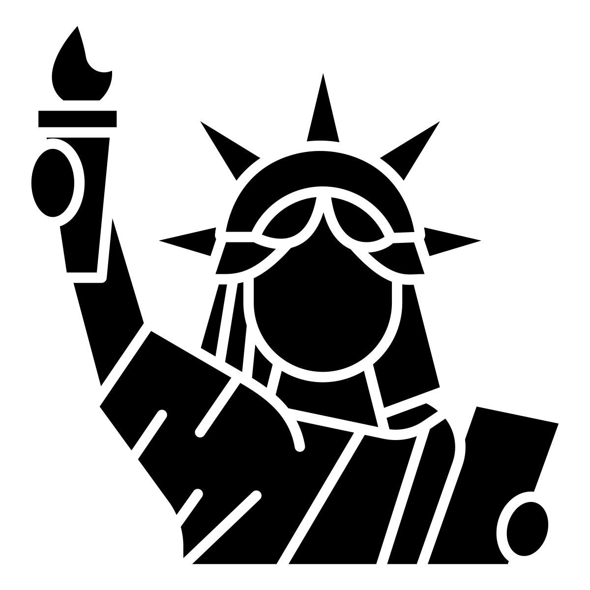 statue of liberty icon