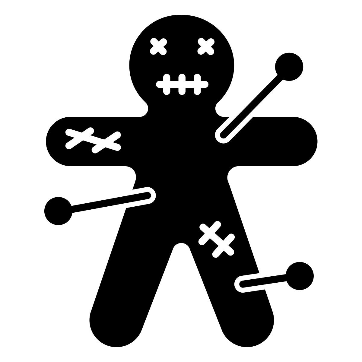 voodoo puppe icon