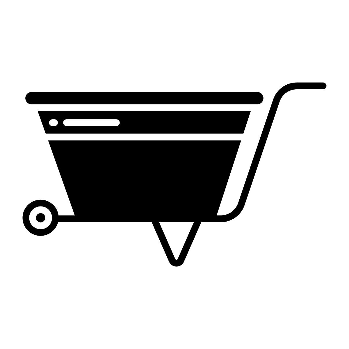 wheelbarrow icon