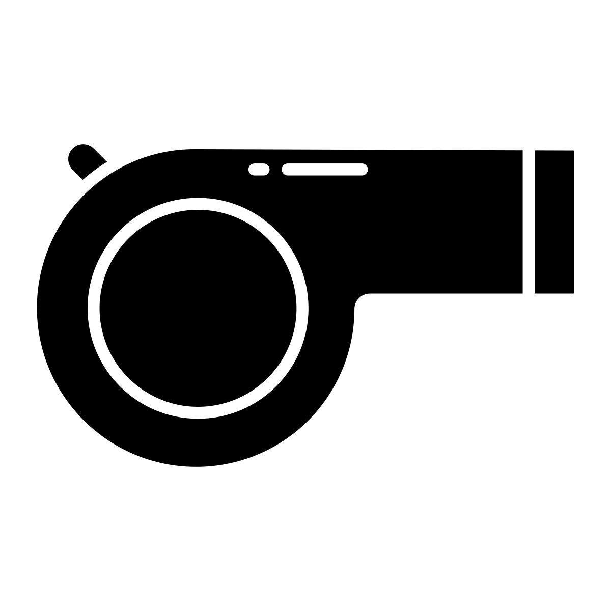 whistle icon