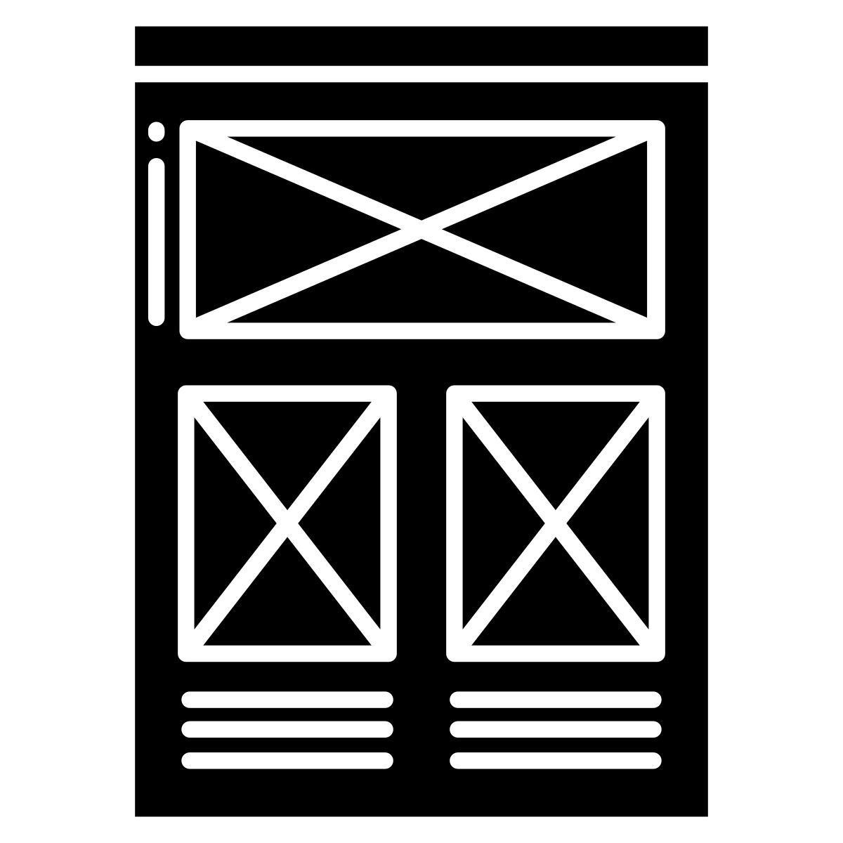wireframe icon