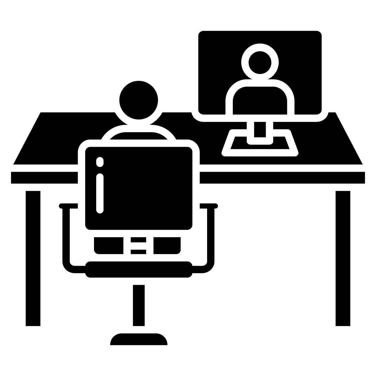work from home icon