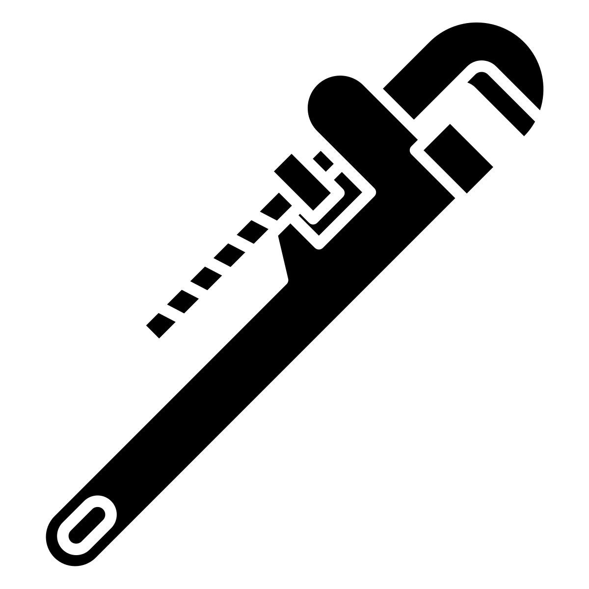 pipe wrench icon