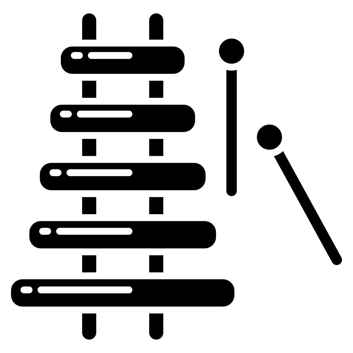 instrumento xilófono icon