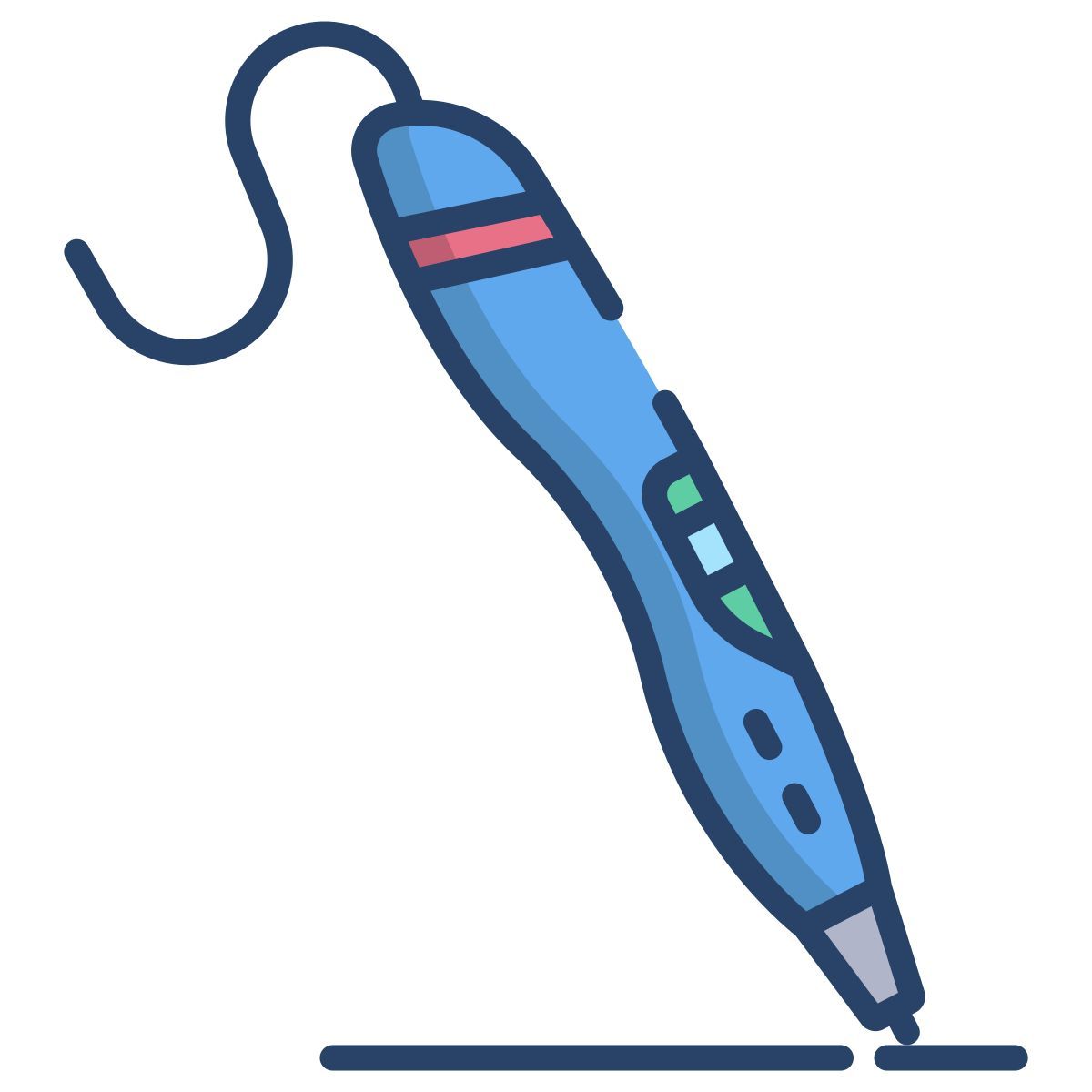 3d pen icon